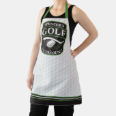 ゴルファープロゴルフプレーヤークラブクラブクラブクラブハウスパーソナライズされた エプロン (インサイチュ)
