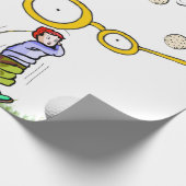 ゴルファーラッピング紙、世界最高のゴルファー ラッピングペーパー (角)