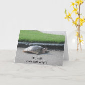 ゴルファー向けのノートカードとグリーティングカード カード (黄色い花)