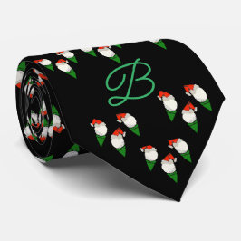 ゴルファー向けクリスマスプレゼント手絵を描デザイン ネクタイ