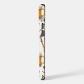 ゴルファー向けゴルフとビール iPhoneケース (左側面)