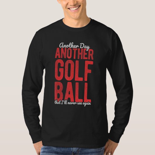 ゴルファー向けゴルフコース ゴルフ7 Tシャツ (正面)