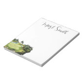 ゴルファー向け名刺付きゴルフコース ノートパッド (回転)