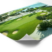 ゴルファー最も怖い瞬間、美しいゴルフフォト ポスター (角)