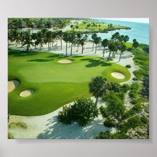 ゴルファー最も怖い瞬間、美しいゴルフフォト ポスター (正面)