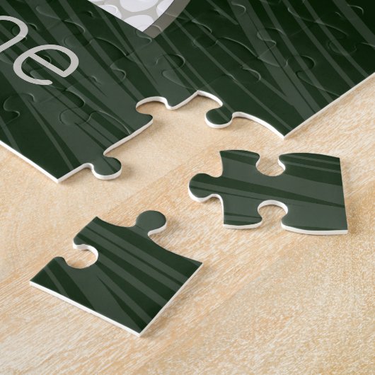 ゴルファー最高のとコーチのためのゴルフスポーツゲーム ジグソーパズル (側面)