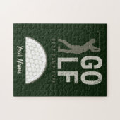 ゴルファー最高のやコーチのためのゴルフゲーム ジグソーパズル (横)