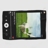 ゴルファー最高のグランドパソングカバー誕生日トレンディー ゴルフタオル (横)