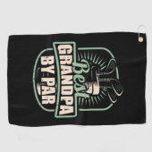 ゴルファー最高のグランパバイパー ゴルフタオル (横)