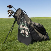 ゴルファー最高のグランパバイパー ゴルフタオル (グリーン)