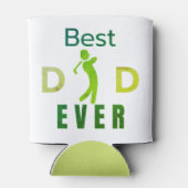 ゴルファー最高のパパEver Photo Collage Fanthers Day 缶クーラー (裏面)