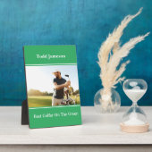 ゴルファー最高のプラーク フォトプラーク (側面)