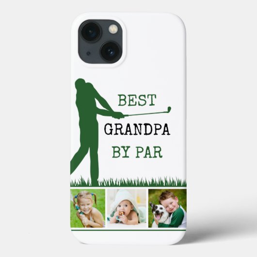 ゴルファー最高のGRANDPA BY PAR 3写真 Case-Mate iPhoneケース (裏面)