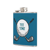 ゴルファー液体勇気「Tee Time」 フラスク (左)