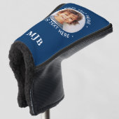 ゴルファー独自のモノグラムをパーソナライズされた作成 ゴルフヘッドカバー (3/4 正面)