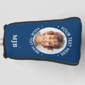 ゴルファー独自のモノグラムをパーソナライズされた作成 ゴルフヘッドカバー (正面)