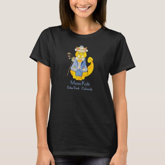 ゴルファー猫のティー Tシャツ (正面)