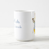 ゴルファー猫のマグ コーヒーマグカップ (中央)