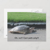 ゴルファー用はがき ポストカード (正面/裏面)