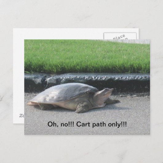 ゴルファー用はがき ポストカード (正面/裏面)