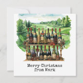 ゴルファー用クリスマスドリンク付きゴルフコース シーズンカード (正面)