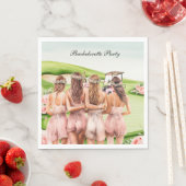 ゴルファー用ゴルフバチェロレッテ スタンダードランチョンナプキン (インサイチュ)