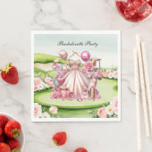 ゴルファー用ゴルフバチェロレッテ スタンダードランチョンナプキン (インサイチュ)