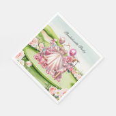 ゴルファー用ゴルフバチェロレッテ スタンダードランチョンナプキン (角)