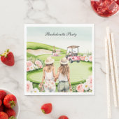 ゴルファー用ゴルフバチェロレッテ スタンダードランチョンナプキン (インサイチュ)