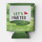 ゴルファー用ゴルフパーティーTee 缶クーラー (正面)