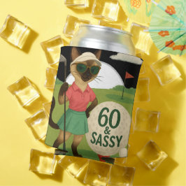 ゴルファー用ゴルフ第60誕生日 缶クーラー