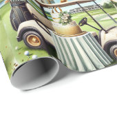 ゴルファー用ゴルフ第70誕生日 ラッピングペーパー (ロールコーナー)