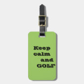 ゴルファー用ラゲッジタグ ラゲッジタグ (正面縦)
