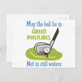 ゴルファー祈りの言葉 ポストカード (正面/裏面)