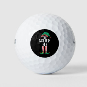 ゴルファー精霊のゴルフ ファミリーおそろいクリスマス ゴルフボール