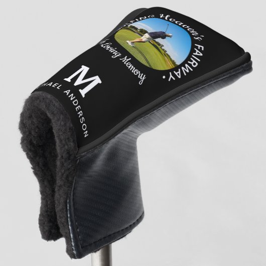 ゴルファー記念ゴルフ天国フェアウェイ1枚の写真 ゴルフヘッドカバー (3/4 正面)