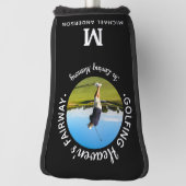 ゴルファー記念ゴルフ天国フェアウェイ1枚の写真 ゴルフヘッドカバー (回転90)