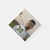 ゴルファー誕生祝い スタンダードカクテルナプキン (角)