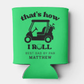 ゴルファー転がのパパ父の日は、そのようにすクールる 缶クーラー (裏面)