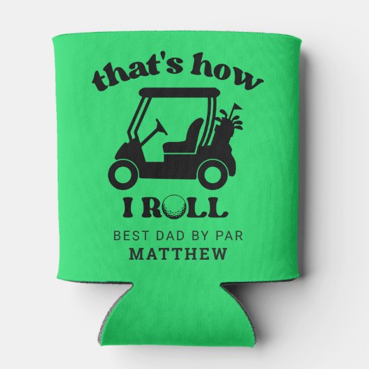 ゴルファー転がのパパ父の日は、そのようにすクールる 缶クーラー (裏面)