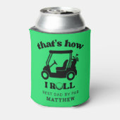 ゴルファー転がのパパ父の日は、そのようにすクールる 缶クーラー (缶裏面)