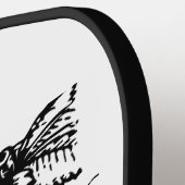 ゴルファー遊の四輪車を使ったゴルフ ピックルボールラケット (左詳細)