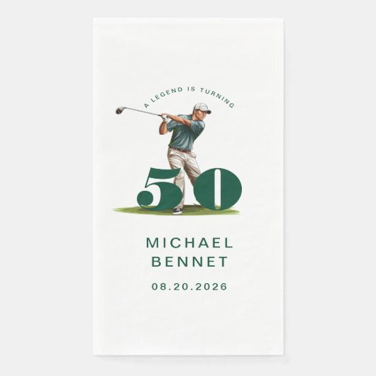 ゴルファー50歳の誕生日 (正面)