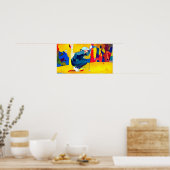 ゴルファー – オリジナルゴルフアートプリント ポスター (キッチン)