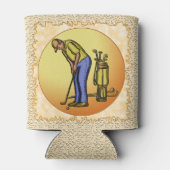 ゴルファー・グランパはクーラーできる 缶クーラー (裏面)