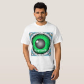 ゴルファー+グリーン+アイ・オン・ボール Tシャツ (正面フル)
