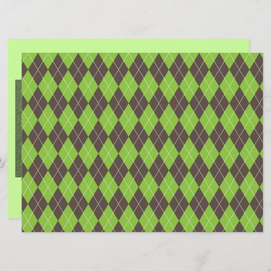 ゴルファー・ゴルフ誕生日パーティー。 招待状 (正面/裏面)