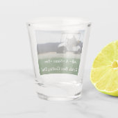 ゴルファー，ゴルフ，ゴルフ世界最高のパパ ショットグラス (裏面)