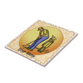 ゴルファー・サンマン タイル (側面)