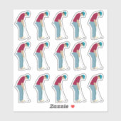 ゴルファー シール (シート)